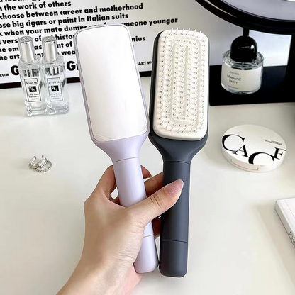4-in-1 Self-Cleaning Anti-Static Hair Brush
