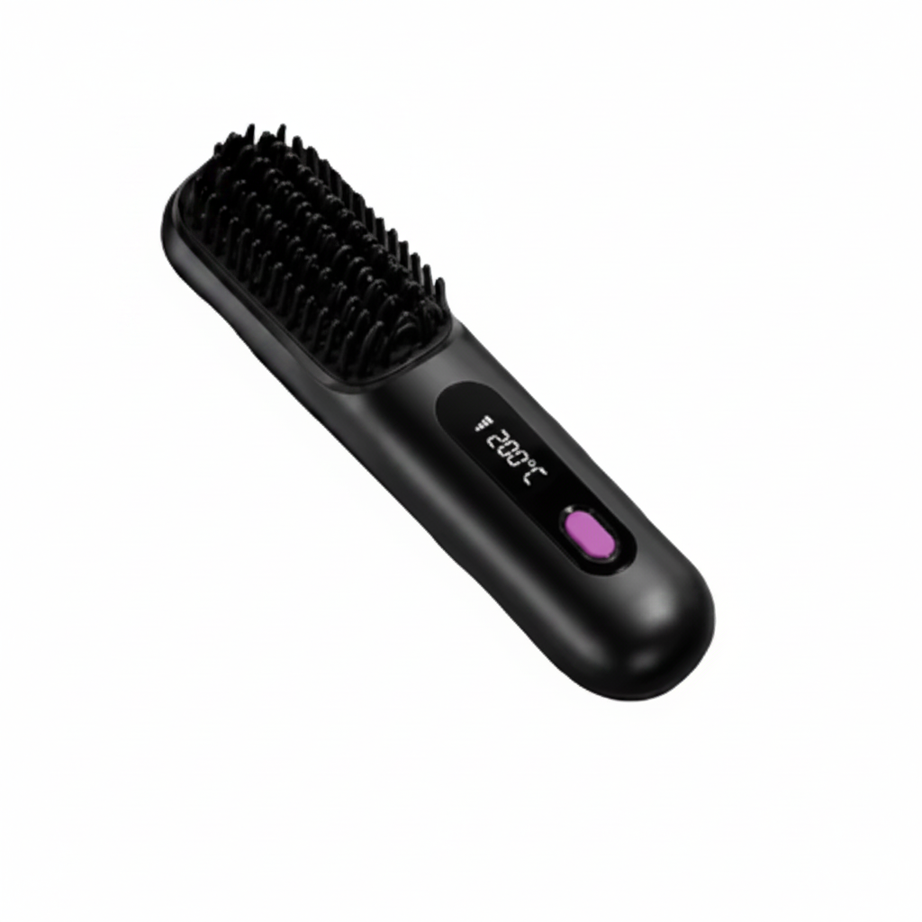 Portable Straightener Brush