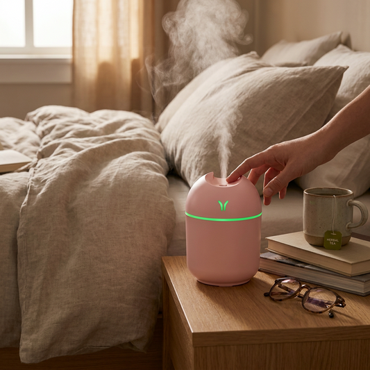 Mini Desktop Aromatherapy Humidifier lifestyle